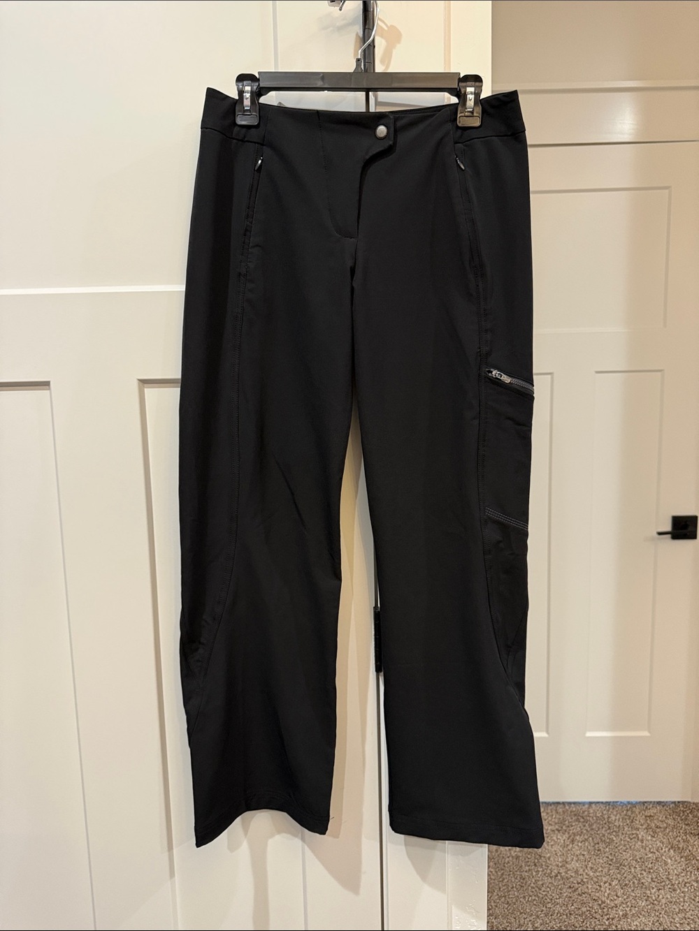Title Nine Black Boot-Cut Technical Pants
